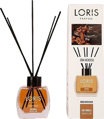 Аромадиффузор "Агаровое дерево" Loris Parfum Oud Wood Reed Diffuser
