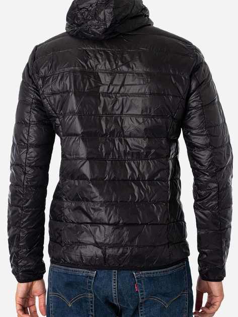 Kurtka puchowa męska lekka EA7 Train Core Id M Down Light Jacket M Czarna (8055185880581/8052390697676) - obraz 2
