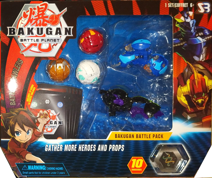 Набір іграшок героїв бакуган bakugan 5 штук вид 3 - Фото 1 Набір іграшок героїв бакуган bakugan 5 штук вид 3 - зображення 1