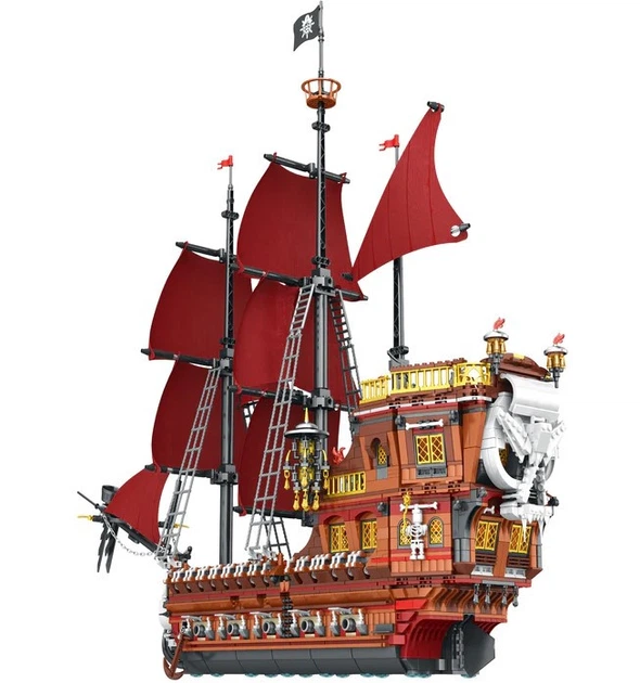 Конструктор Пиратский корабль Месть королевы Анны Reobrix 3066