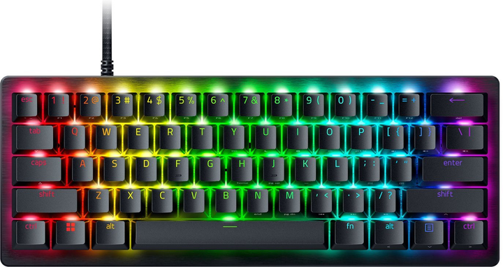 Клавиатура проводная Razer Huntsman V3 Pro Mini Analog Optical Switch Gen-2 USB Black (RZ03-04990100-R3M1) - изображение 1