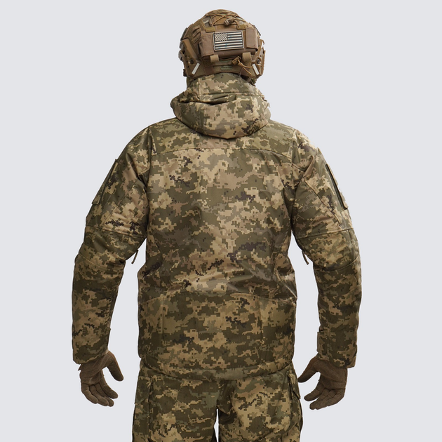 Тактическая зимняя куртка UATAC Pixel Membrane Climashield Apex XS - изображение 2