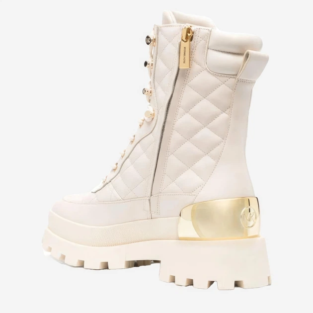 Trapery damskie Michael Kors MKO40F3RWFE1L-289 36 Beżowe (196787430281) - obraz 3