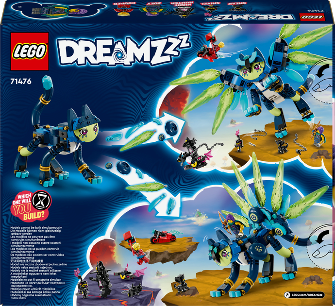 Конструктор LEGO DREAMZzz Зоуі й котосова Зіан 437 деталей (71476) - зображення 2