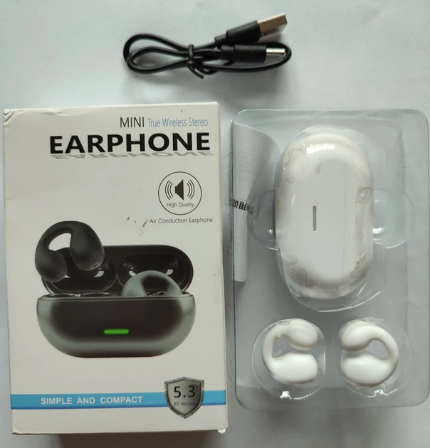 Беспроводная bluetooth-гарнитура с зарядным отсеком T75 белые - Фото 2 Беспроводная bluetooth-гарнитура с зарядным отсеком T75 белые - изображение 2