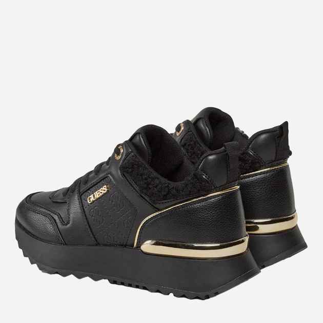 Buty sportowe damskie Guess GSSFL8DD2ELE12BLACK 38 Czarne (7624926052825) - obraz 3