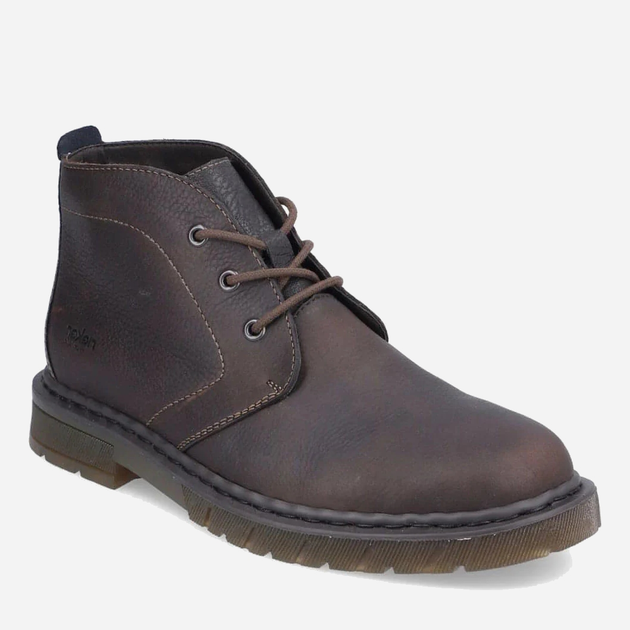 Чоловічі черевики зимові RIEKER RIE31640-25 42 Коричневі (4061811061082) - зображення 2