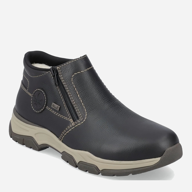 Чоловічі черевики зимові RIEKER RIE31250-00 45 Чорні (4061811013715) - зображення 2