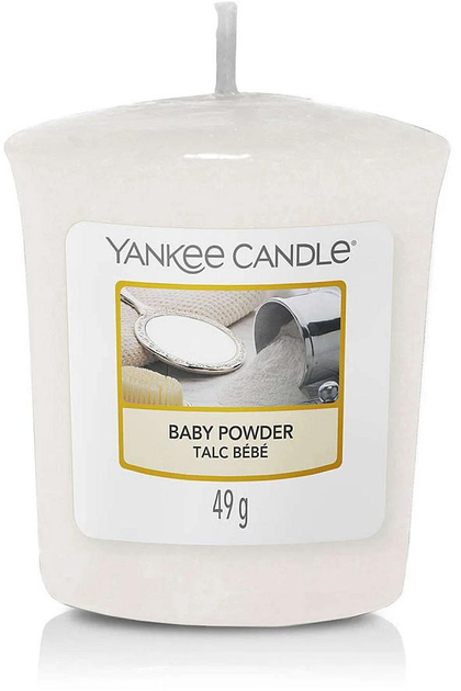 Świeca zapachowa Yankee Candle sampler Baby Powder 49 g (5038580001242) - obraz 1