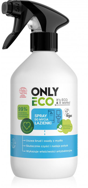 Płyn do mycia łazienki Only Eco Vegan 500 ml (5902811788489) - obraz 1