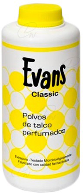 Парфумований тальк для тіла Evans Perfumed Talc 300 г (8470002475854) - зображення 1