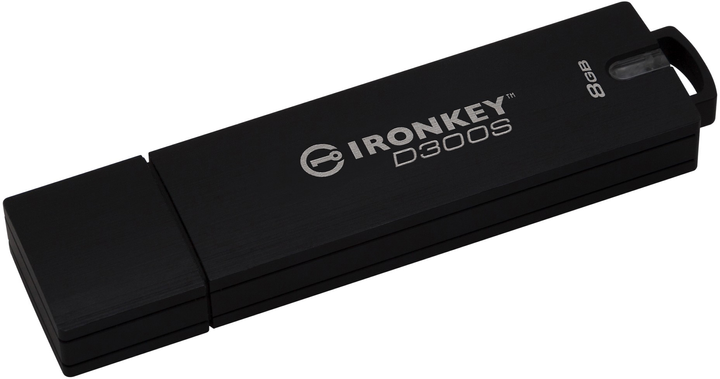 Флеш пам'ять USB Kingston IronKey D300 8GB USB 3.1 (740617287448) - зображення 2