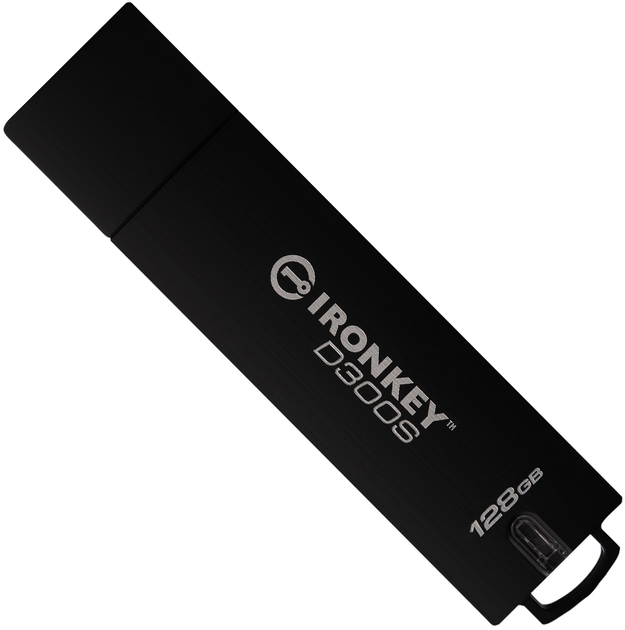 Pamięć flash USB Kingston IronKey D300 128GB USB 3.1 (740617287530) - obraz 1