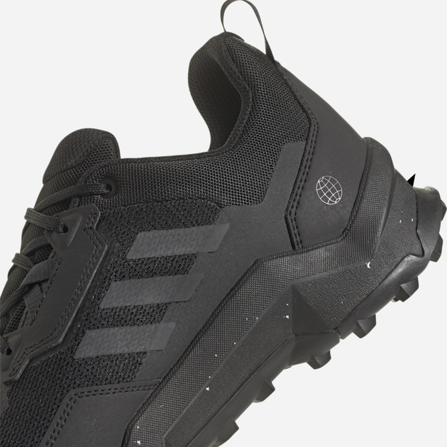 Чоловічі кросівки для туризму adidas Terrex AX4 HP7388 41.5 (UK 7.5) Чорні з білим (4066749929657) - зображення 8
