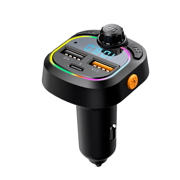 Автомобильный FM ФМ модулятор Terra С28, Bluetooth 5.0, трансмиттер, USB 3.1А, Type C - изображение 5