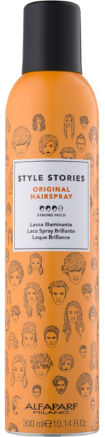 Lakier do włosów Alfaparf Milano Style Stories Original Hairspray 300 ml (8022297071435) - obraz 1