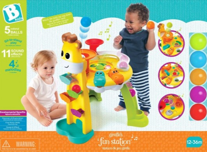 Centrum zabawy B-Kids Montessori Giraffe Play Center (3021105046400) - obraz 1
