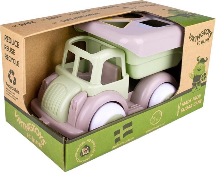 Sorter Dante Viking Toys Ecoline Jumbo Garbage Truck (7317672012808) - obraz 1