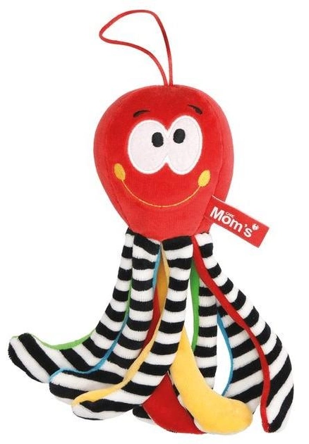 Розвивальна м'яка іграшка Hencz Toys Восьминіг Червоний (5907784469977) - зображення 1