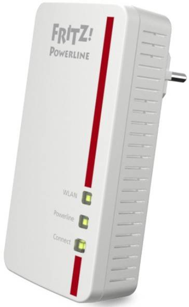 Adapter AVM FRITZ!Powerline 1260E 1200Mbit/s Wbudowane połączenie Ethernet WLAN Biały 1 szt. pojedyncza (20002789) - obraz 6