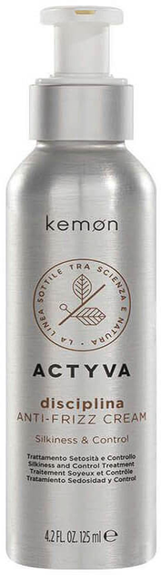 Krem do włosów Kemon Actyva Disciplina Anti-Frizz Cream 125 ml (8020936079293) - obraz 1
