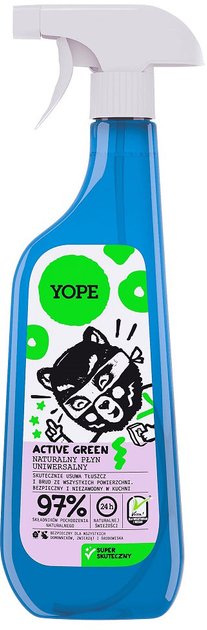 Płyn Yope Active Green naturalny uniwersalny 750 ml (5903760202934) - obraz 1