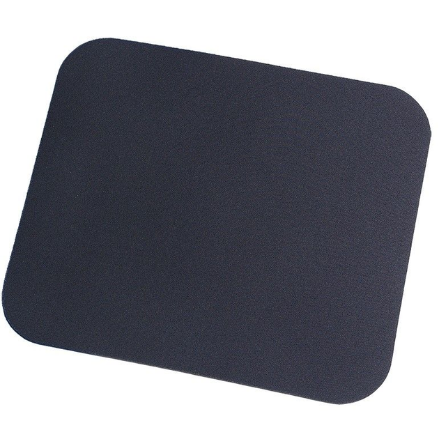Podkładka gamingowa LogiLink Mouse Pad Basic 25 x 22 cm Black - obraz 1