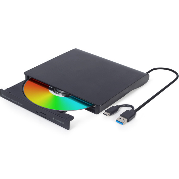 Зовнішній DVD-привід Gembird DVD-USB-03 - изображение 1