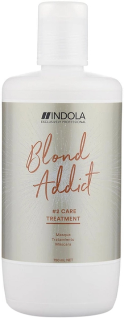 Маска Indola Blonde Expert Care Insta Strong Для догляду за Світлим волоссям 750 мл (4045787827385) - зображення 1