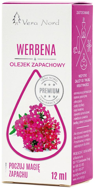 Olejek zapachowy Vera Nord Werbena 12 ml (5908282464037) - obraz 1