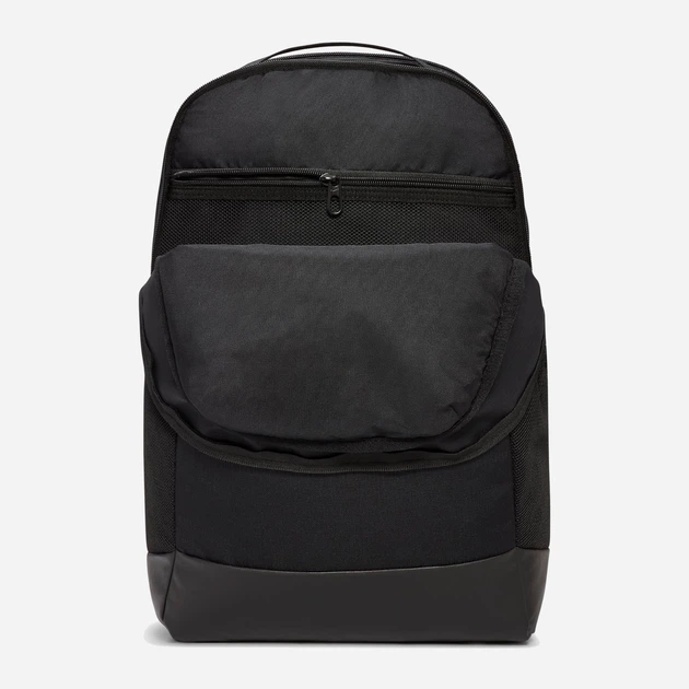 Plecak sportowy A4 24 L Nike Nk Brsla M Bkpk - 9.5 (24L) DH7709-010 Czarny (195244773336) - obraz 4