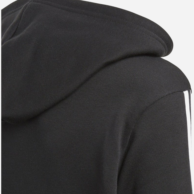 Dziecięca bluza rozpinana z kapturem dla chłopca Adidas Yb Mh 3S Fz DV0819 128 cm Czarna (4061615168345) - obraz 3
