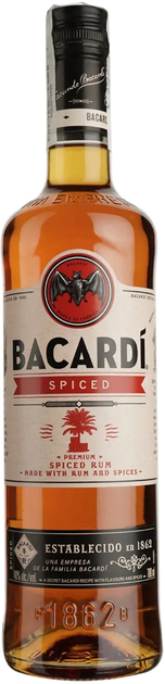 Ром Bacardi Spiced 0.7 л 40% (7610113008256) - изображение 1
