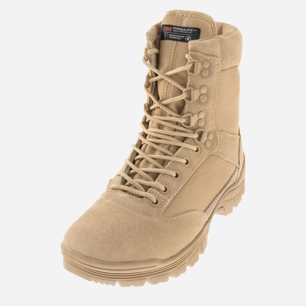 Мужские тактические ботинки зимние с мембраной MIL-TEC Sturm Boots With Ykk Zipper 12822104 47 (14US) 30.5 см Койот (009012024120) - изображение 1