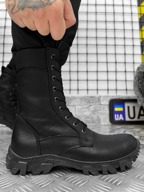Тактичні берці Tactical Shoes Black 40 - зображення 1