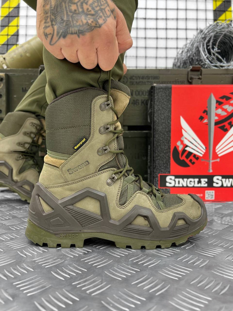 Тактичні берці Tactical Shoes Single Sword Oliva 44 - зображення 1