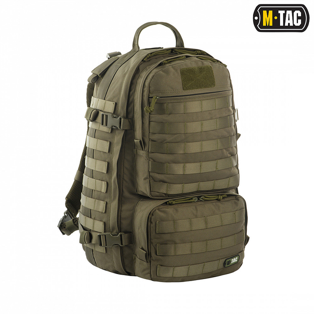 Рюкзак 50L M-TAC Trooper Pack тактический штурмовой военный Оливка 58x36x28 (9077) - изображение 1