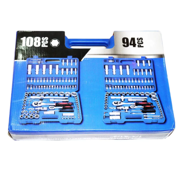 Набор инструментов PIECE TOOL SET в кейсе 108 шт (5822) - Фото 7 Набор инструментов PIECE TOOL SET в кейсе 108 шт (5822) - изображение 7
