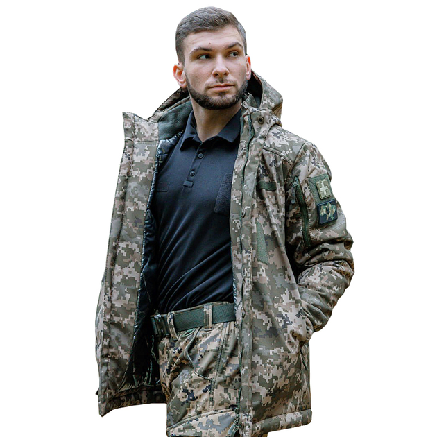 Куртка зимова Сміло Pixel Softshell Size XL - зображення 1