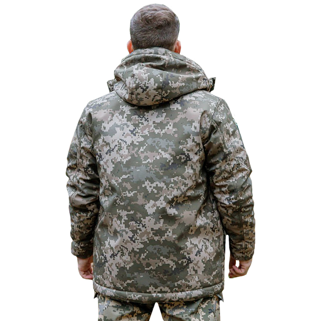 Куртка зимова Smilo Pixel Softshell Size XL - зображення 2