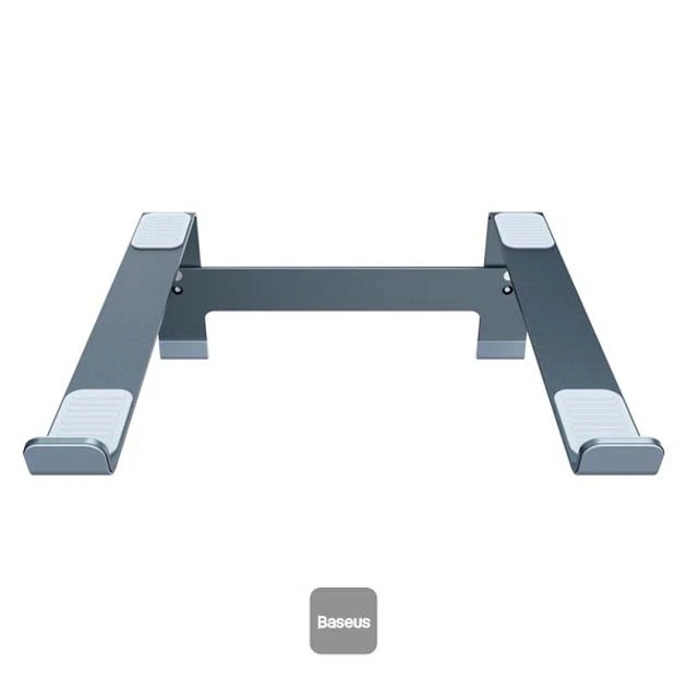 Підставка для ноутбука Baseus UltraStable Desktop Stand регульована 4-Gear Adjustable настільна для ноутбука нетбука та планшета до 20кг Сірий - Фото 3 Підставка для ноутбука Baseus UltraStable Desktop Stand регульована 4-Gear Adjustable настільна для ноутбука нетбука та планшета до 20кг Сірий - изображение 3