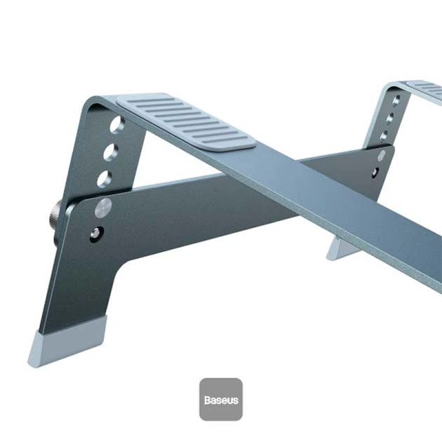 Підставка для ноутбука Baseus UltraStable Desktop Stand регульована 4-Gear Adjustable настільна для ноутбука нетбука та планшета до 20кг Сірий - Фото 5 Підставка для ноутбука Baseus UltraStable Desktop Stand регульована 4-Gear Adjustable настільна для ноутбука нетбука та планшета до 20кг Сірий - изображение 5