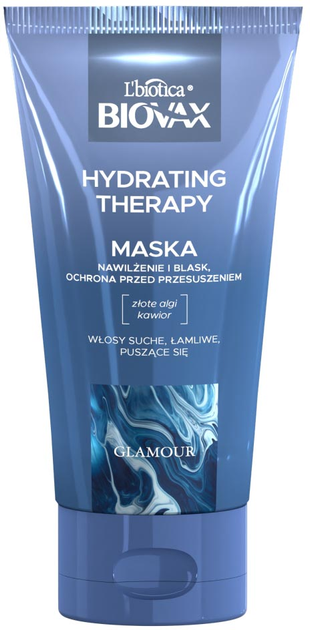 Маска для волосся Biovax Glamour Hydrating Therapy зволожуюча 150 мл (5900116090511) - зображення 1