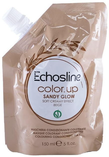 Maska Glow Echosline Color.up Colouring Conditioning Mask koloryzująca do włosów sandy 150 ml (8008277241975) - obraz 1