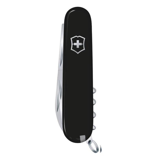 Нож Victorinox Sportsma 84 мм Чорний (0.3803.3) - изображение 2