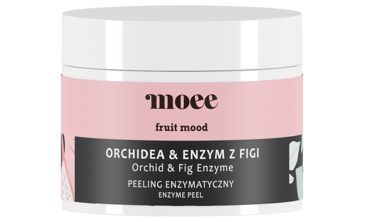 Peeling do twarzy Moee Fruit Mood Orchidea & Enzym z Figi enzymatyczny 50 ml (5904204921091) - obraz 1