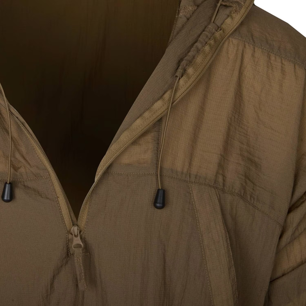 Куртка тактична Helikon-Tex анорак Windshirt WindPack XS Coyote (KU-WDR-NL-11-B02-XS) - изображение 4