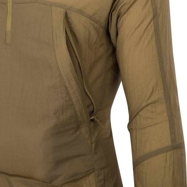 Куртка тактична Helikon-Tex анорак Windshirt WindPack XS Coyote (KU-WDR-NL-11-B02-XS) - изображение 5