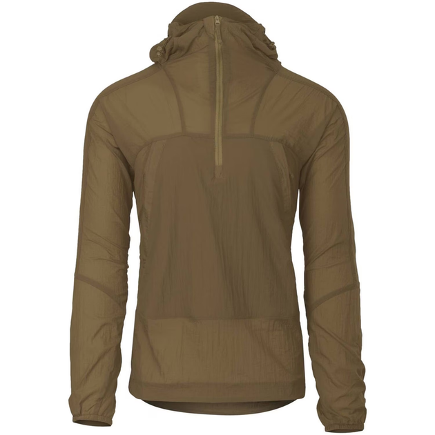 Куртка тактична Helikon-Tex Анорак Вітронепродувний Швидкосохнучий XL Койот Windrunner Windshirt WindPack - XL Coyote (KU-WDR-NL-11-B06-XL) - зображення 2