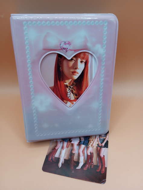 Биндер для фотокарточек К-ПОП альбом для карт K-POP lomo card на 40+1 ...